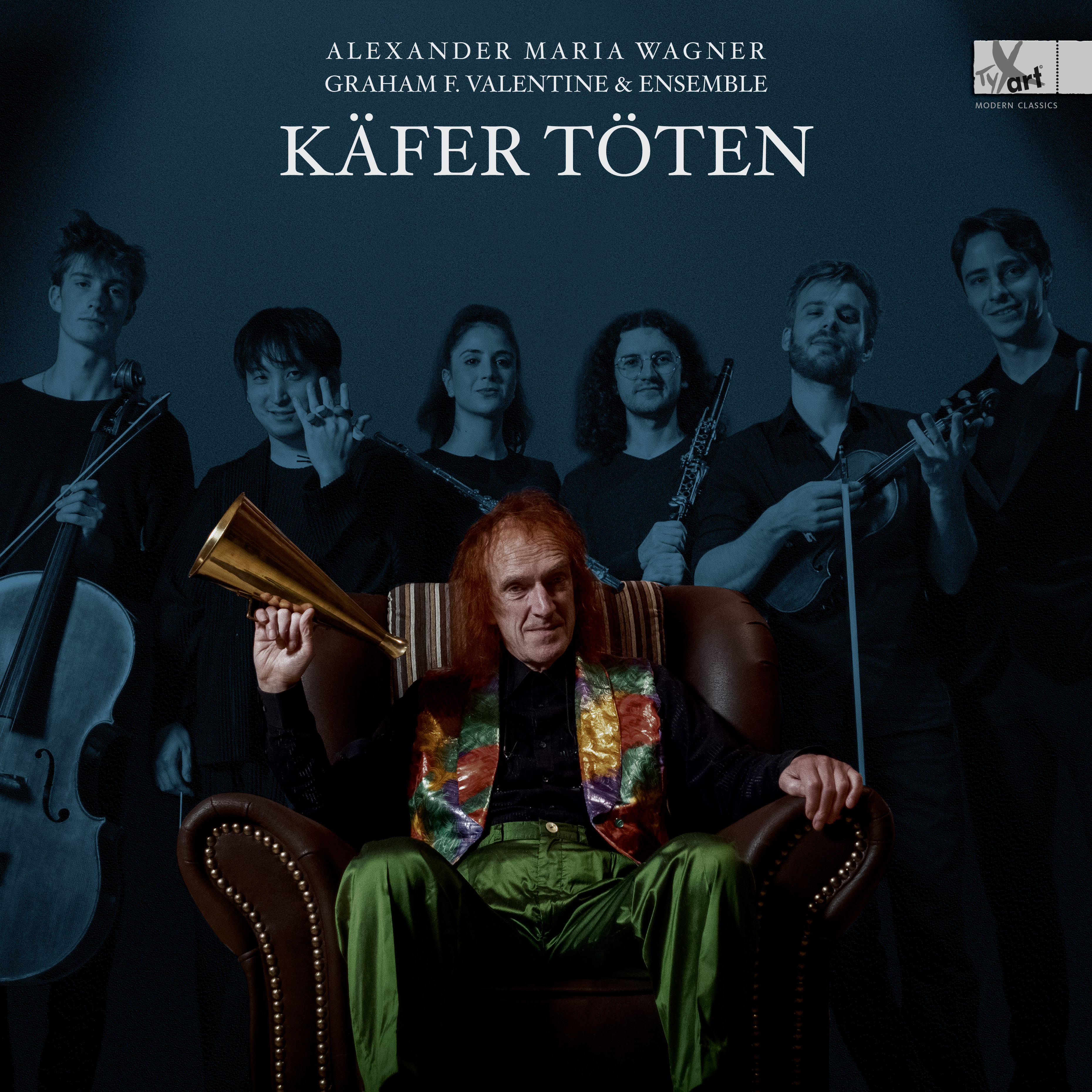 Käfer töten - Liederzyklus von Alexander Maria Wagner - Graham F. Valentine & Ensemble