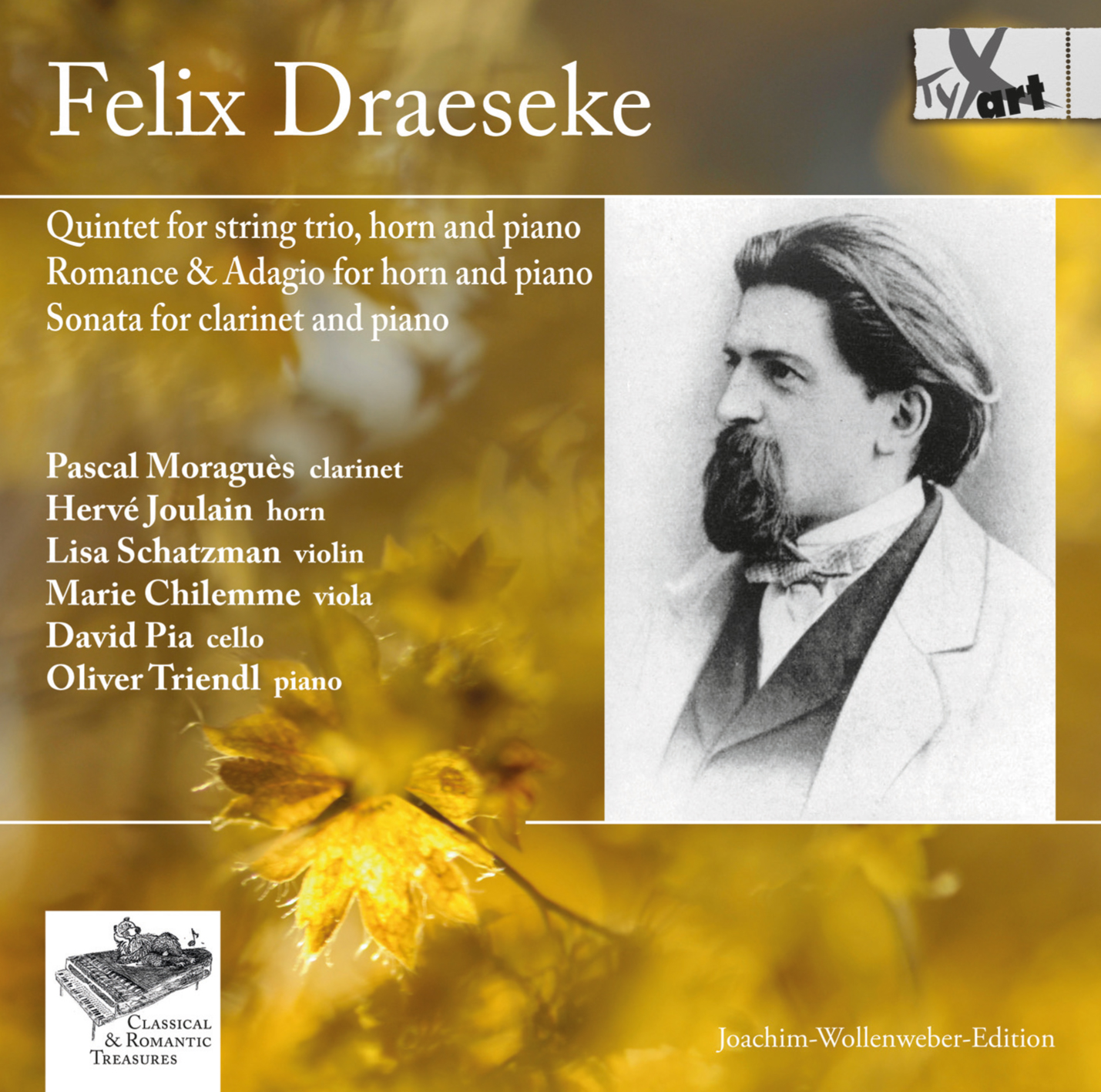 Felix Draeseke: Kammermusik-Werke op.48, op.32, op.31 und op.38