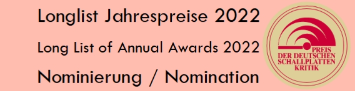 The German Record Critics' Award - Nomination Annual Awards