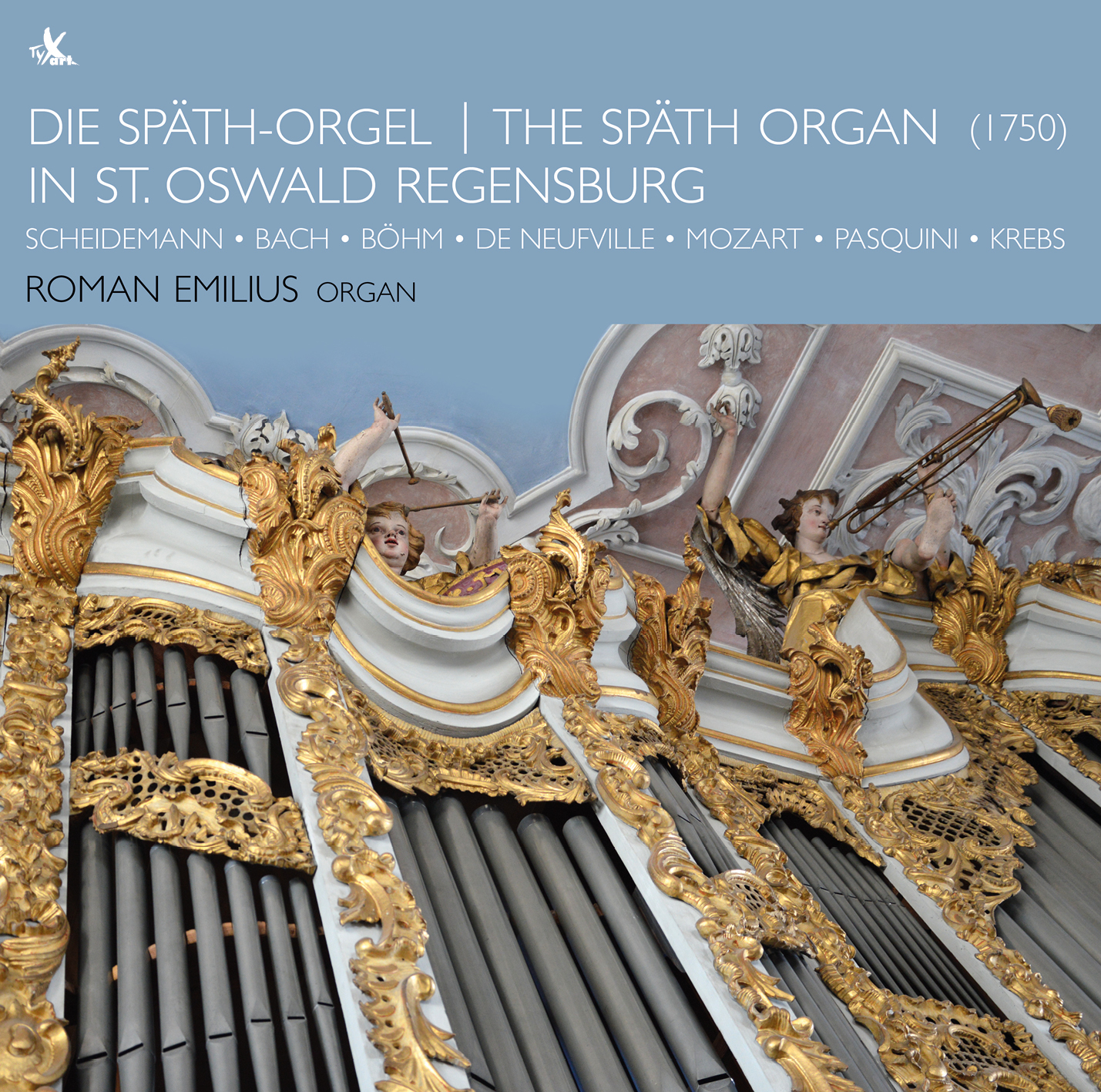The Späth Organ (1750) in St. Oswald Regensburg - Roman Emilius, Organ