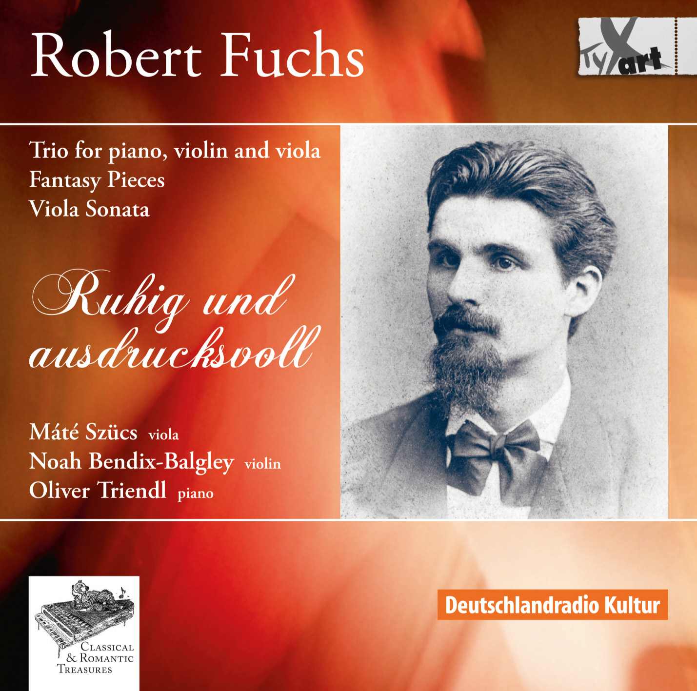Robert Fuchs: Trio op.115, Phantasiestücke op.117, Viola-Sonate op.86