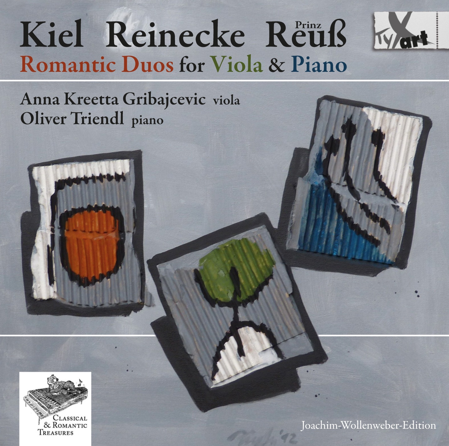 Kiel - Reinecke - Prinz Reuß - Romantic Duos for Viola & Piano