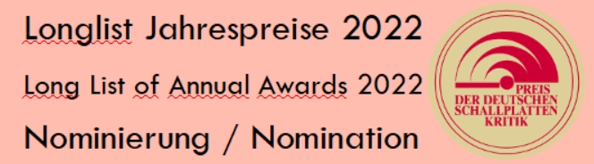 Preis der deutschen Schallplattenkritik - Nominierung Jahrespreise