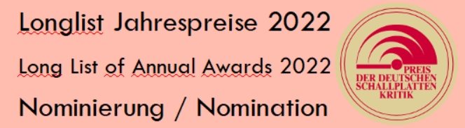 Preis der deutschen Schallplattenkritik - Nominierung Jahrespreise