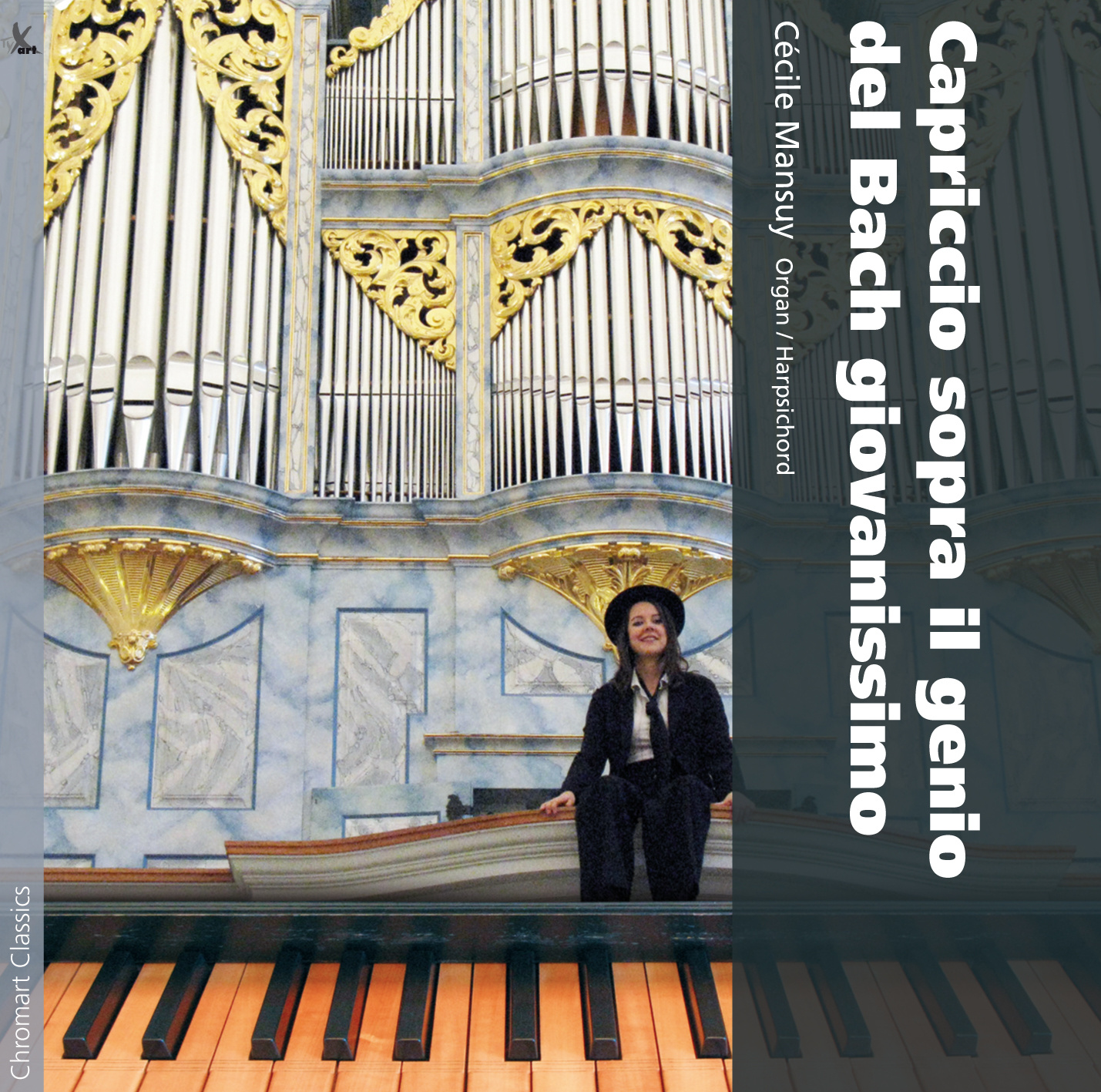 Capriccio  - Bach - Cécile Mansuy, Cembalo und Orgel