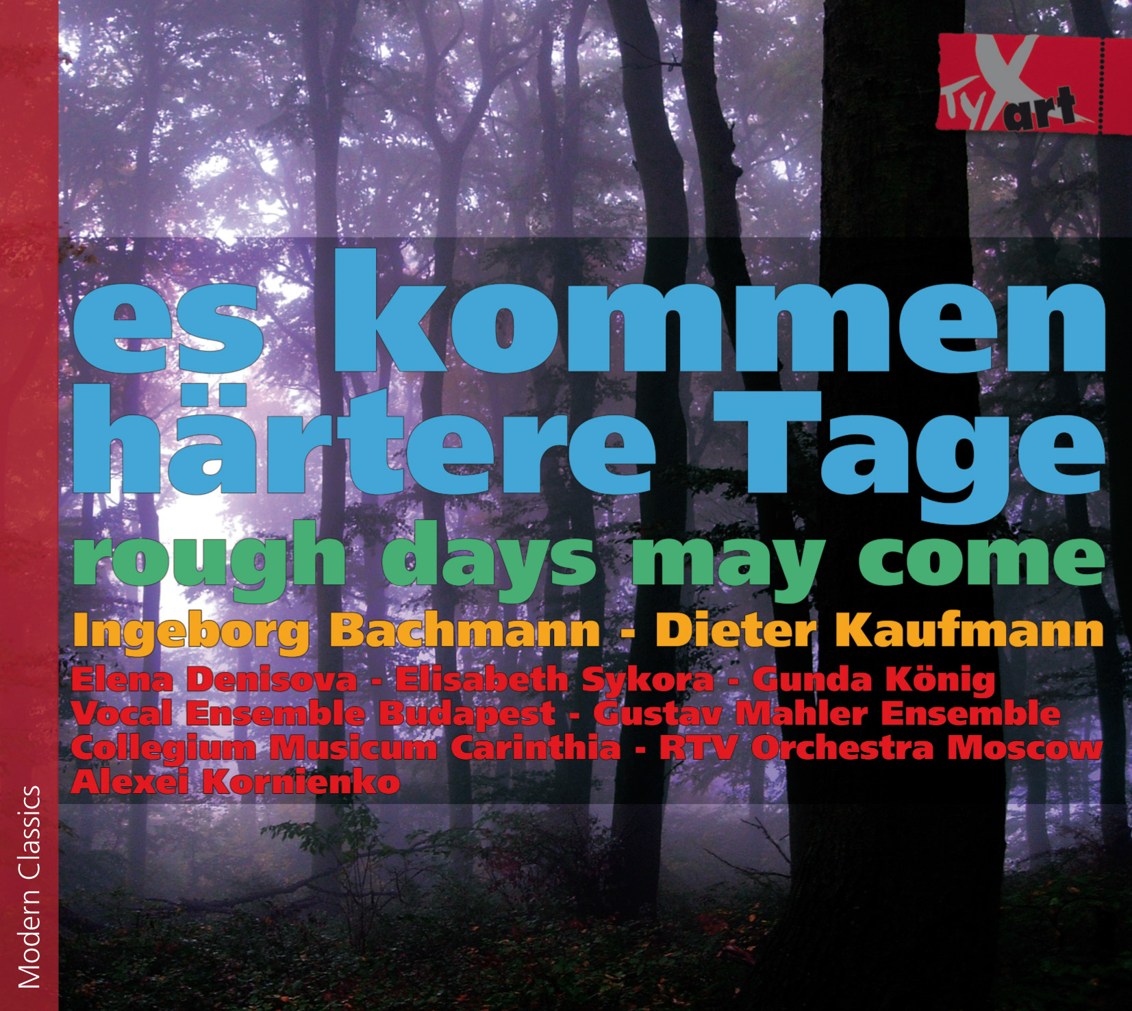 es kommen härtere Tage - rough days may come - Bachmann - Kaufmann