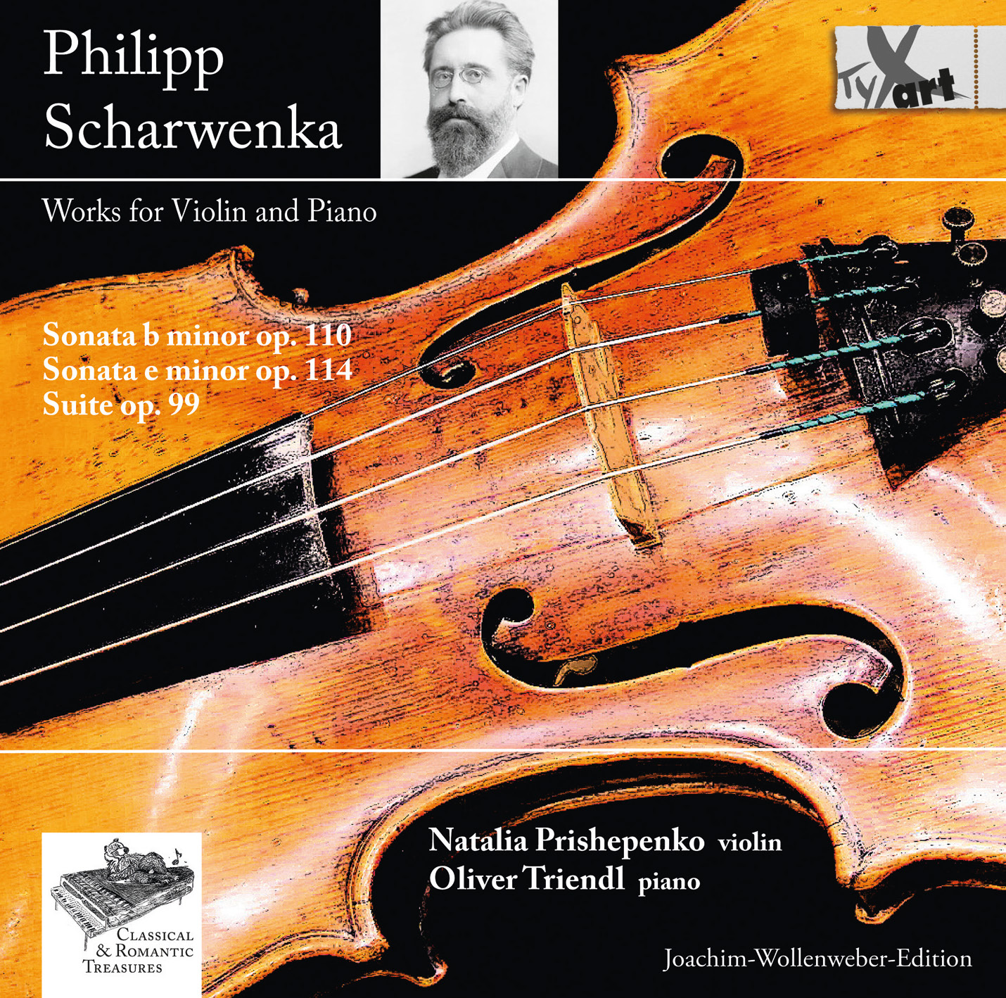 Philipp Scharwenka: Werke für Violine und Klavier - Prishepenko - Triendl