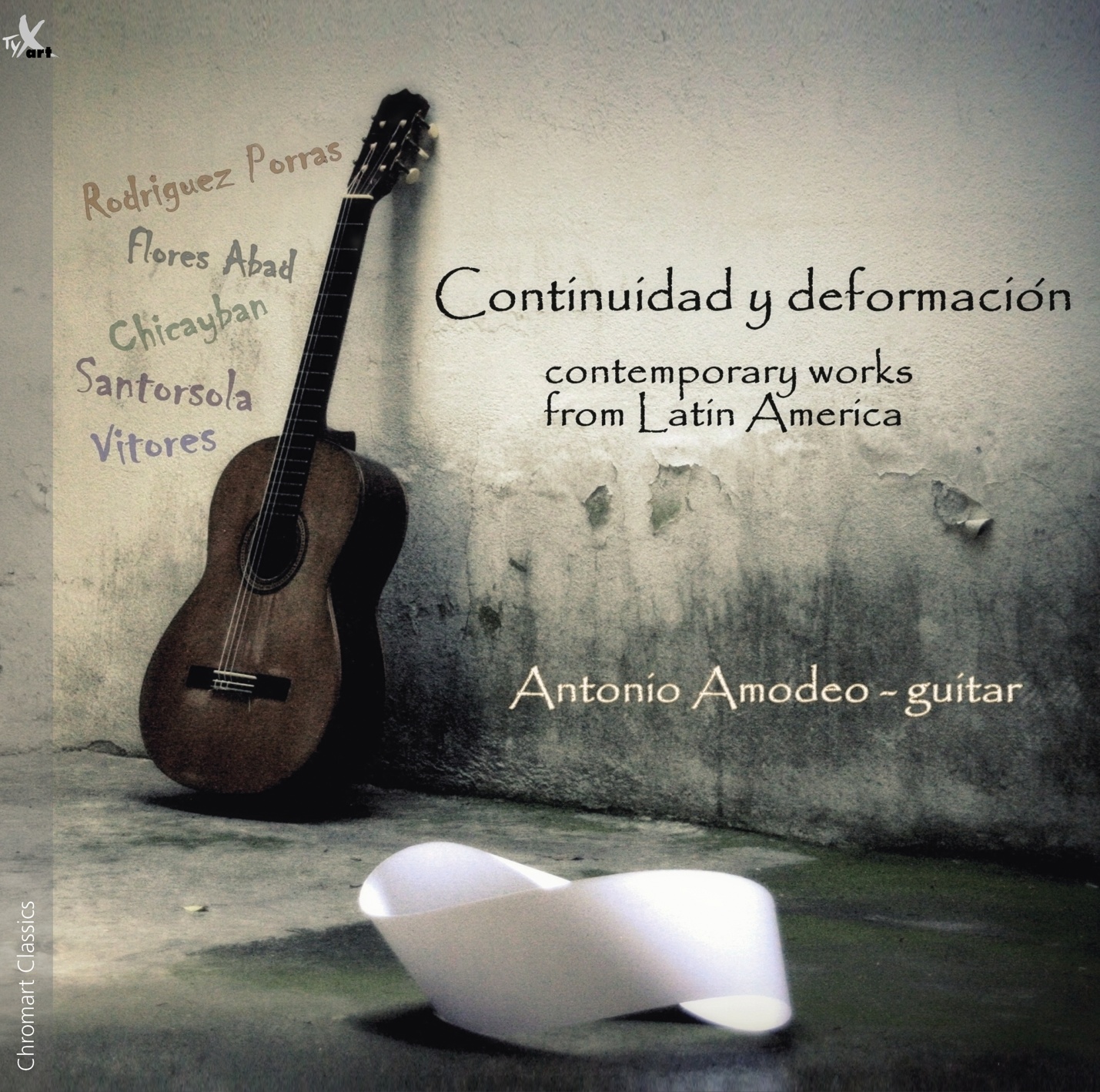 Continuidad y deformaciòn - Antonio Amodeo, Gitarre